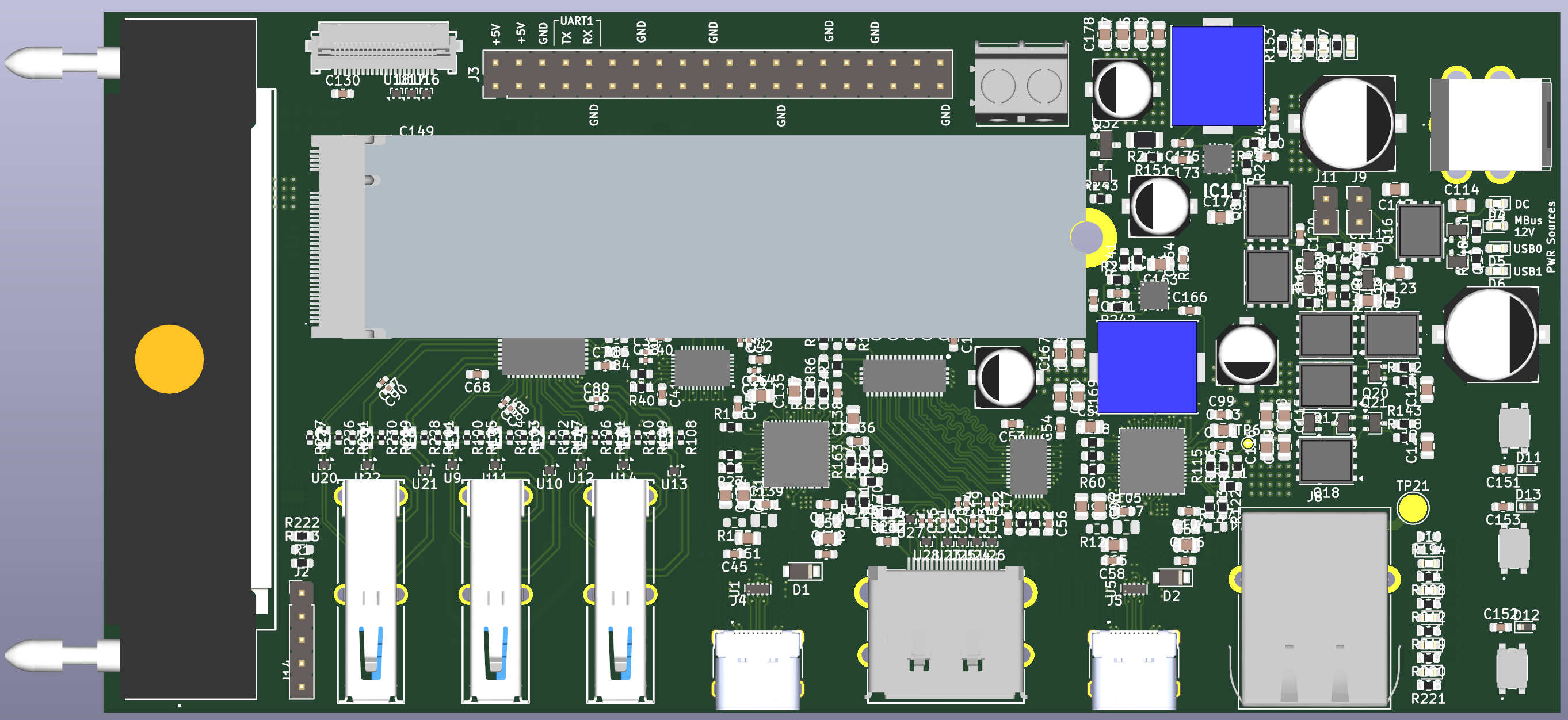 Messy breadboard prototype