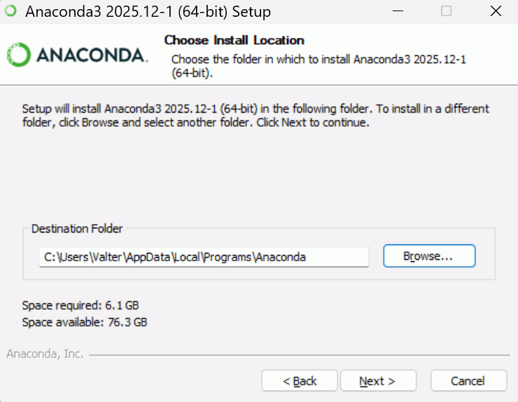 Anaconda installeerimine