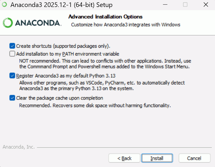 Anaconda installeerimine