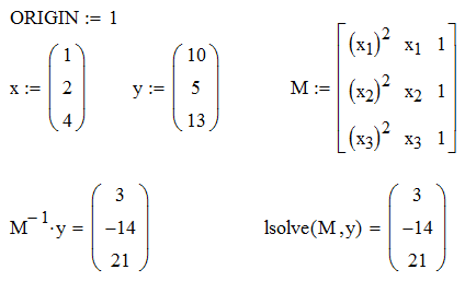 Lineaarse võrrandisüsteemi lahendamine